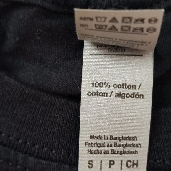 Redcon1 short sleeve T-shirt black with graphic design men's size S - Picture 6 of 8